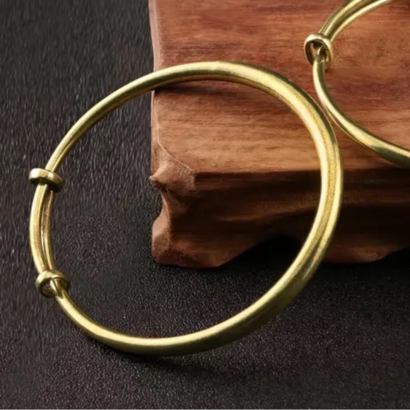 Solid Brass bracelet - Picture 4 of 6